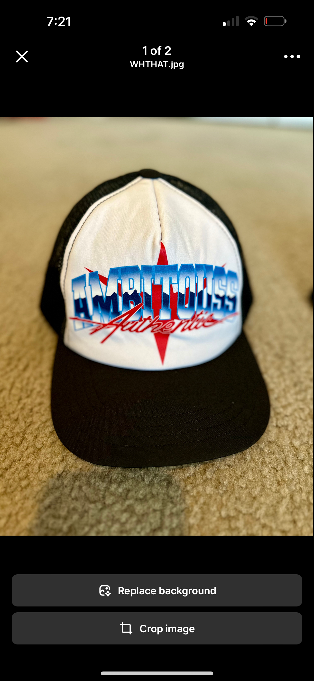 "HUSTLERS ONLY" TRUCKER HAT