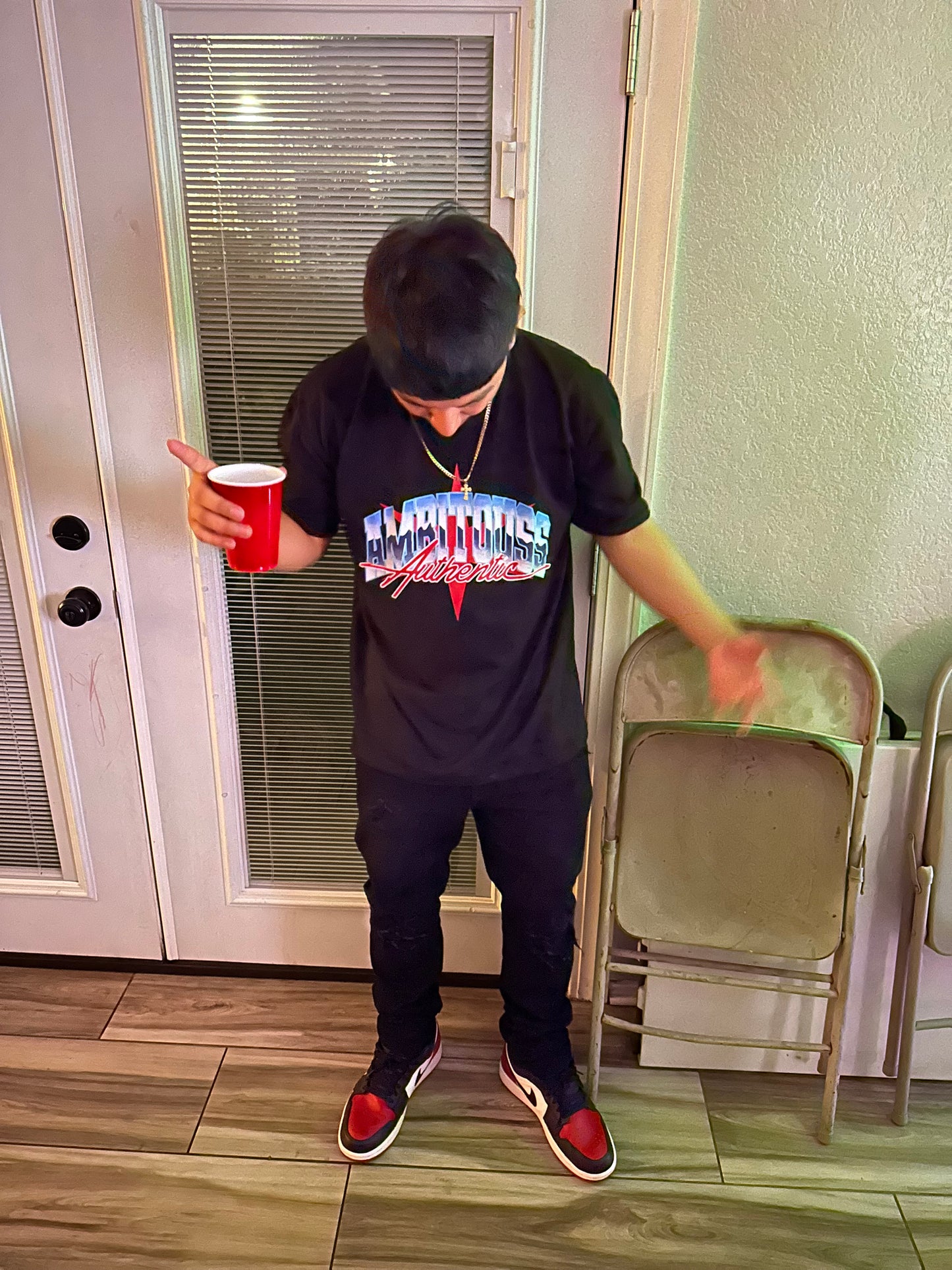 "HUSTLERS ONLY" SHIRT (BLACK)
