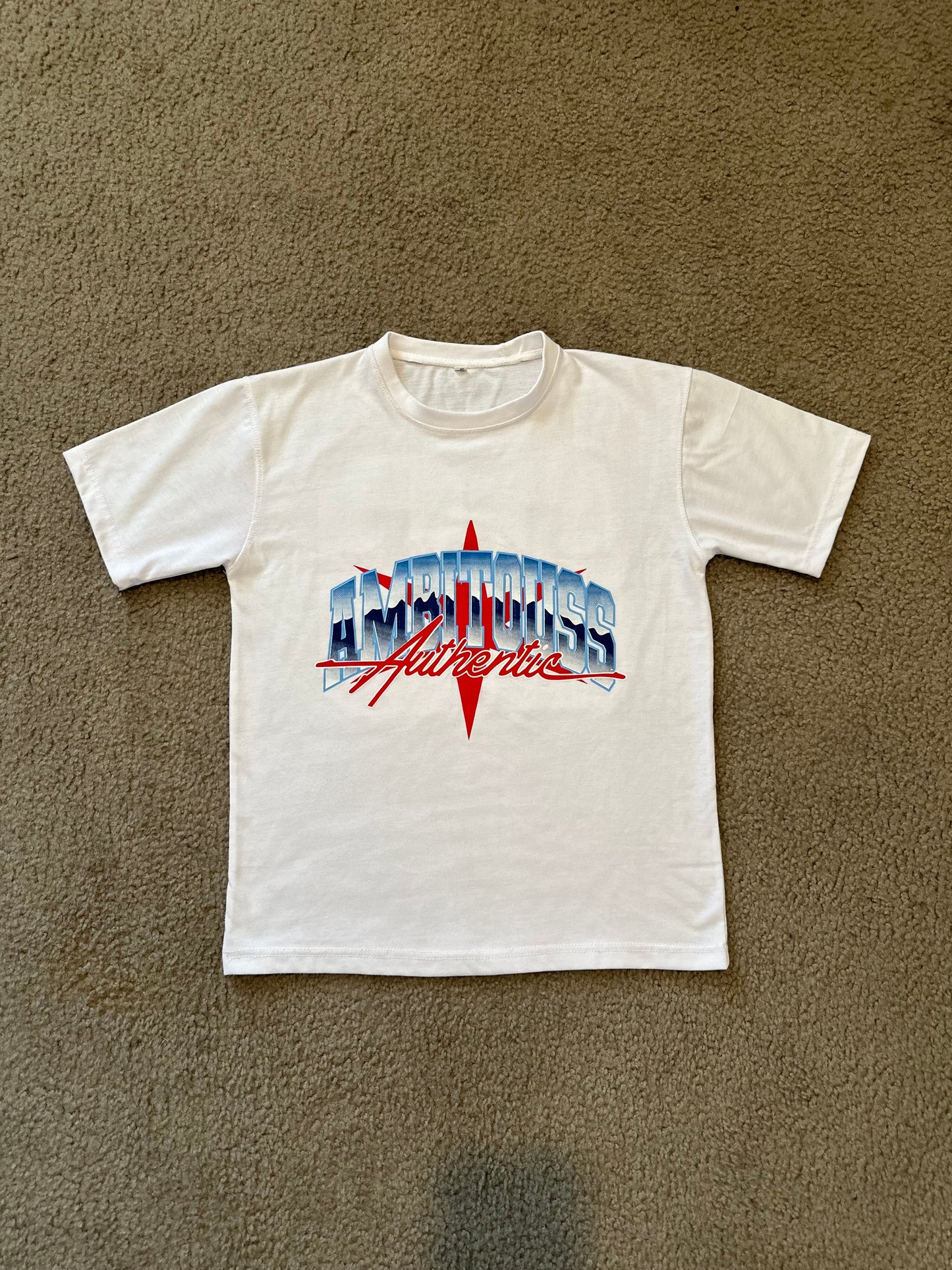 "HUSTLERS ONLY" SHIRT (WHITE)