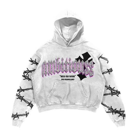 “Ambitiouss” Hoodie (white)